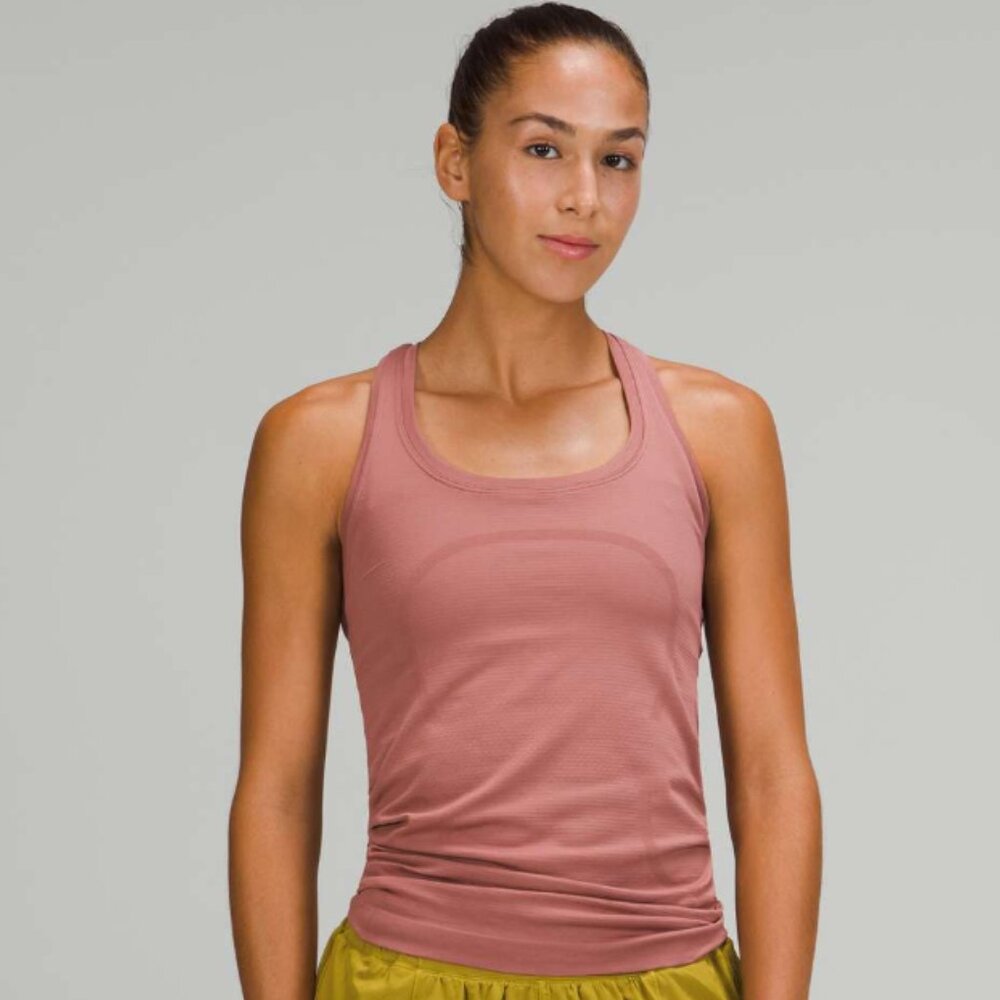 Lululemon Swiftly Tech Racerback Tank Top 2.0 Spiced Chai/Spiced Chai size 6